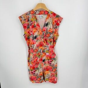 Athleta Marlow Romper in a floral pattern sz XS 845942